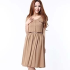 O.SA - Short-Sleeve Buttoned Dress