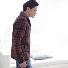 NanNom - Checked Jacket With Zipper Fastening