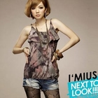 I'Miusa - Sleeveless Ruffle Tie-Dye Top