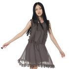 prischu essentials - Set : Lace Chiffion Dress + Slipdress