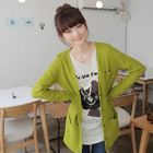 CLICK - V-Neck Knit Cardigan