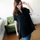 BAIMM - Oversized Polo Shirt
