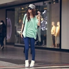 PUFFY - Elastic-Waist Skinny Jeans
