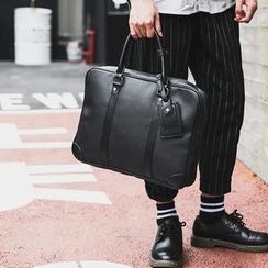 ETONWEAG - Faux Leather Briefcase ETONWEAG - Faux Leather Briefcase