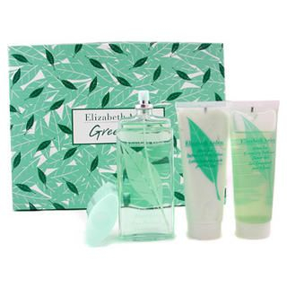 Green Tea Coffret: EDP Spray 100ml + Body Lotion 100ml + Shower Gel 100ml