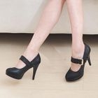 Smoothie - Platform Mary Jane Pumps