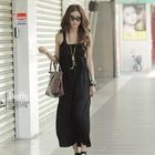 PUFFY - Knit Trim Maxi Tank Dress