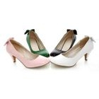 Smoothie - Bow-Back Patent Pointy Pumps