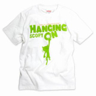 SCOPY - [Unisex] Crewneck Print Tee - 'HANGING ON'