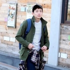 VINTAGE BROTHERS - Funnel-Neck Parka