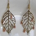 MyLittleThing - Golden Leaf Earrings
