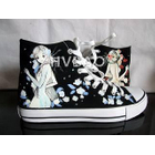 HVBAO - 'Long-Haired Woman' High-Top Sneakers HVBAO - 'Long-Haired Woman' High-Top Sneakers