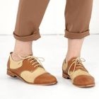 59 Seconds - Lace-Up Canvas Oxford Flats