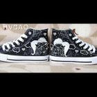 HVBAO - 'Monochrome Love' High-Top Sneakers