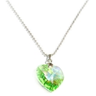 6thJune - Charming Necklace with Swarovski Sparkling Crystal (Sparkling Light Green Heart) 6thJune - Charming Necklace with Swarovski Sparkling Crystal (Sparkling Light Green Heart)