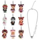 Atelier - Monchhichi Crystal SS Silver Necklace 40cm with MCC Monchhichi