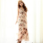 Tokyo Fashion - V-Neck Floral Maxi Dress