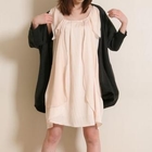 Sunbijou - Sleeveless Ruffled Chiffon Dress