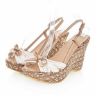 Grace Candy - Bow-Accent Wedges