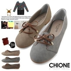 Chione - Faux-Leather Flats