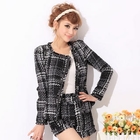 JK2 - Set: Side-Zip Jacket + Shorts