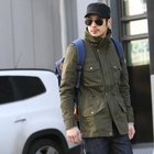 VINTAGE BROTHERS - Funnel-Neck Drawstring-Waist Jacket