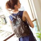 Fashion Lady - Faux-Leather Backpack