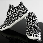 Purplow - Genuine Leather High-Top Sneakers