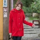 CatWorld - Belted Coat with Detachable Hood