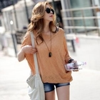 Propose - Dolman-Sleeve Pointelle Top