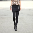 REDOPIN - Inset Zip Skirt Leggings