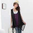 RingBear - Inset Vest Short-Sleeve Cotton Tee