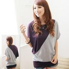 F-DNA - Color-Block Short-Sleeve T-Shirt