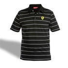 Act Gear - [Men] Ferrari Striped Polo Shirt