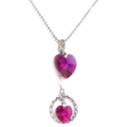 6thJune - 'Love Pendulum' February Birthstone Necklace - Amethyst
