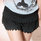 CatWorld - Elastic-Waist Lace Skort