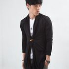 MR.PARK - Buttoned-Accent Shirred Jacket