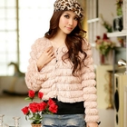 JK2 - Tiered Furry Cropped Jacket