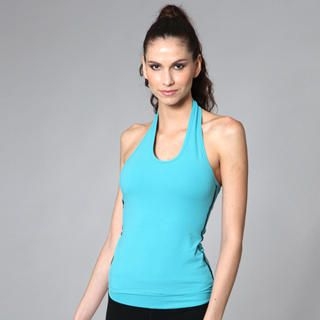 Contrast-Trim Halter Yoga Top Contrast-Trim Halter Yoga Top
