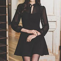 Champi - Long-Sleeved Mini Dress Champi - Long-Sleeved Mini Dress