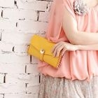 Miss Sweety - Scalloped-Trim Studded Clutch
