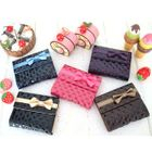 SHY SHY - Bow-Accent Quilted Wallet