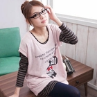 CatWorld - Short-Sleeve Printed Knit Top