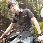 MR.PARK - Leopard-Print Trim Shirt