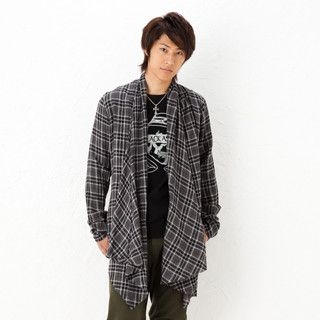 Open-Front Plaid Cardigan Open-Front Plaid Cardigan
