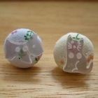 Fit-to-Kill - Cutie cat and Dog Button Earrings
