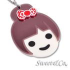 Sweet & Co. - Kandy X Sweet&Co. Polka Dots Ribbon Long Necklace