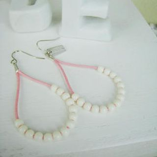 Fresh Bead Earrings(Pink)