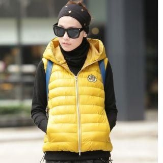 Down-Padded Hooded Vest Down-Padded Hooded Vest
