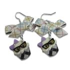 Sweet & Co. - Ribbon Miss Preppy Cupcake Crystal Earrings